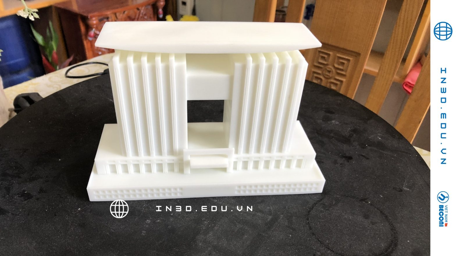Dịch vụ In 3D Mô Hình Kiến Trúc – Tòa Nhà Trung Tâm Hành Chính Bình Dương | CT3D Group