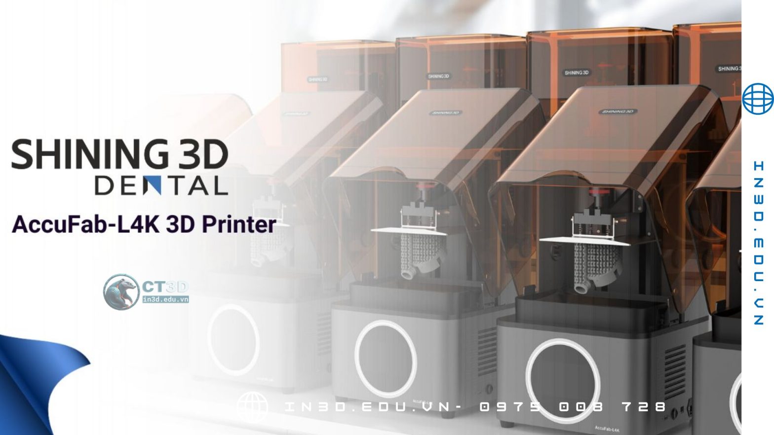 Máy in 3D SLA công nghiệp hãng Shining3D Trung Quốc (China 3D Printer resin)