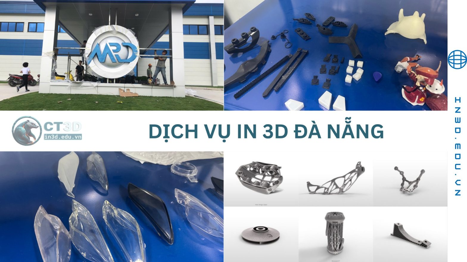 In 3D tại Đà Nẵng – CT3D Group mang công nghệ in 3D chuyên nghiệp đến miền Trung