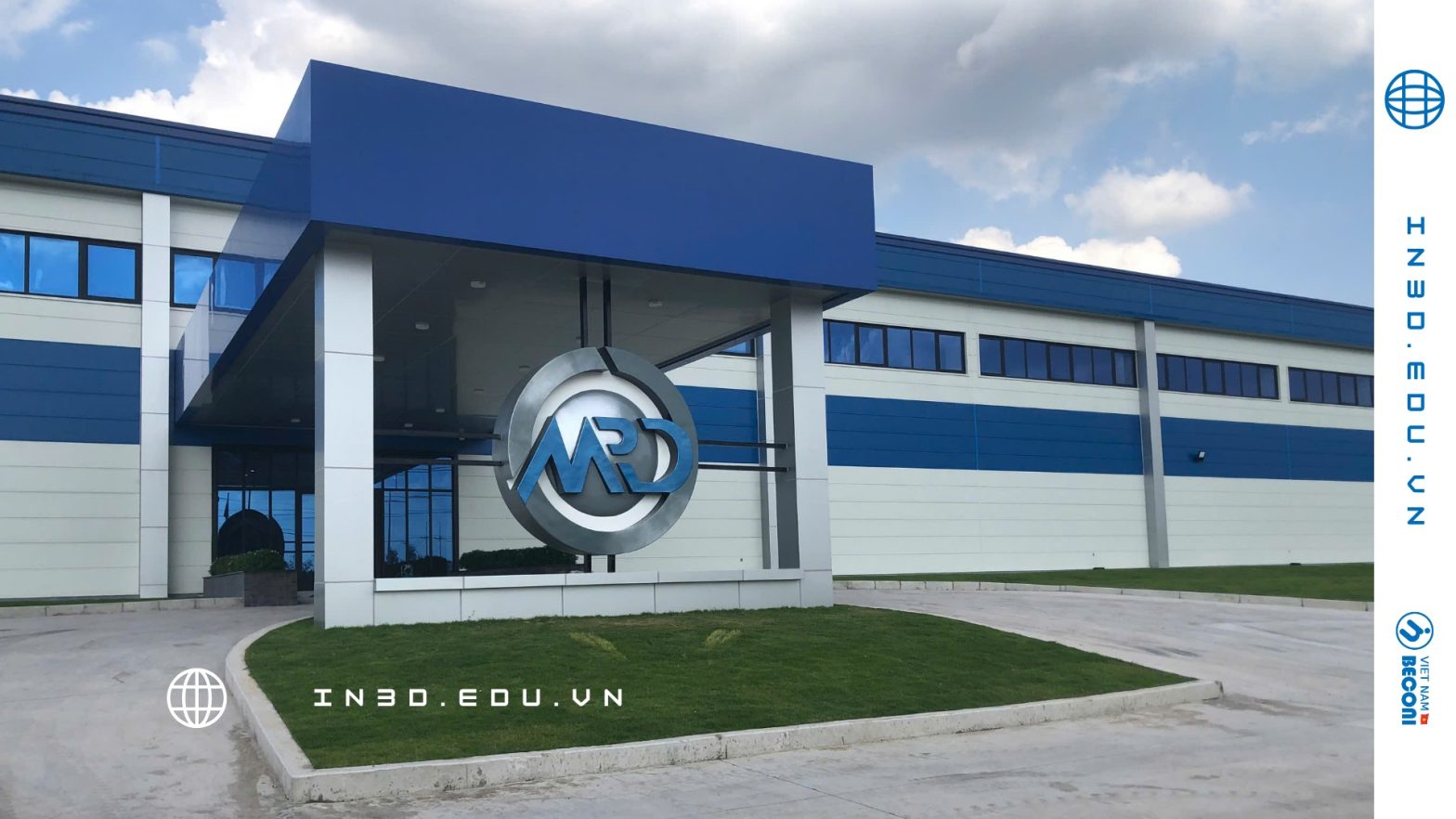 Thi công – sản xuất – lắp đặt logo composite Matsuya R&D Vietnam