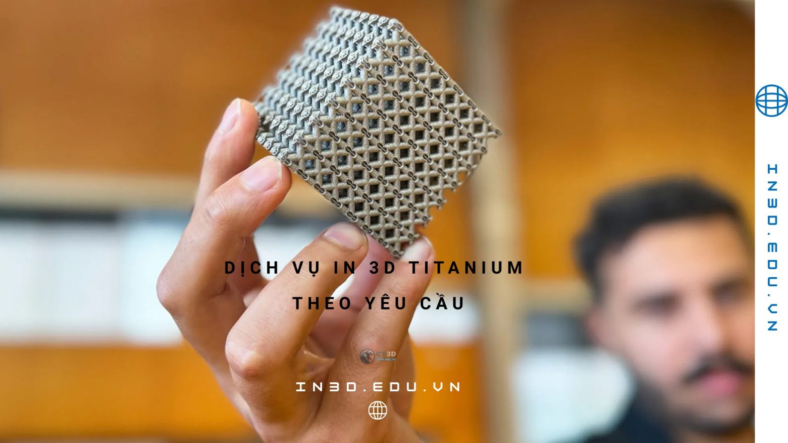 Dịch Vụ In 3D Titan (Titanium) Theo Yêu Cầu – CT3D | In 3D Kim Loại Gia Công Chuyên Nghiệp