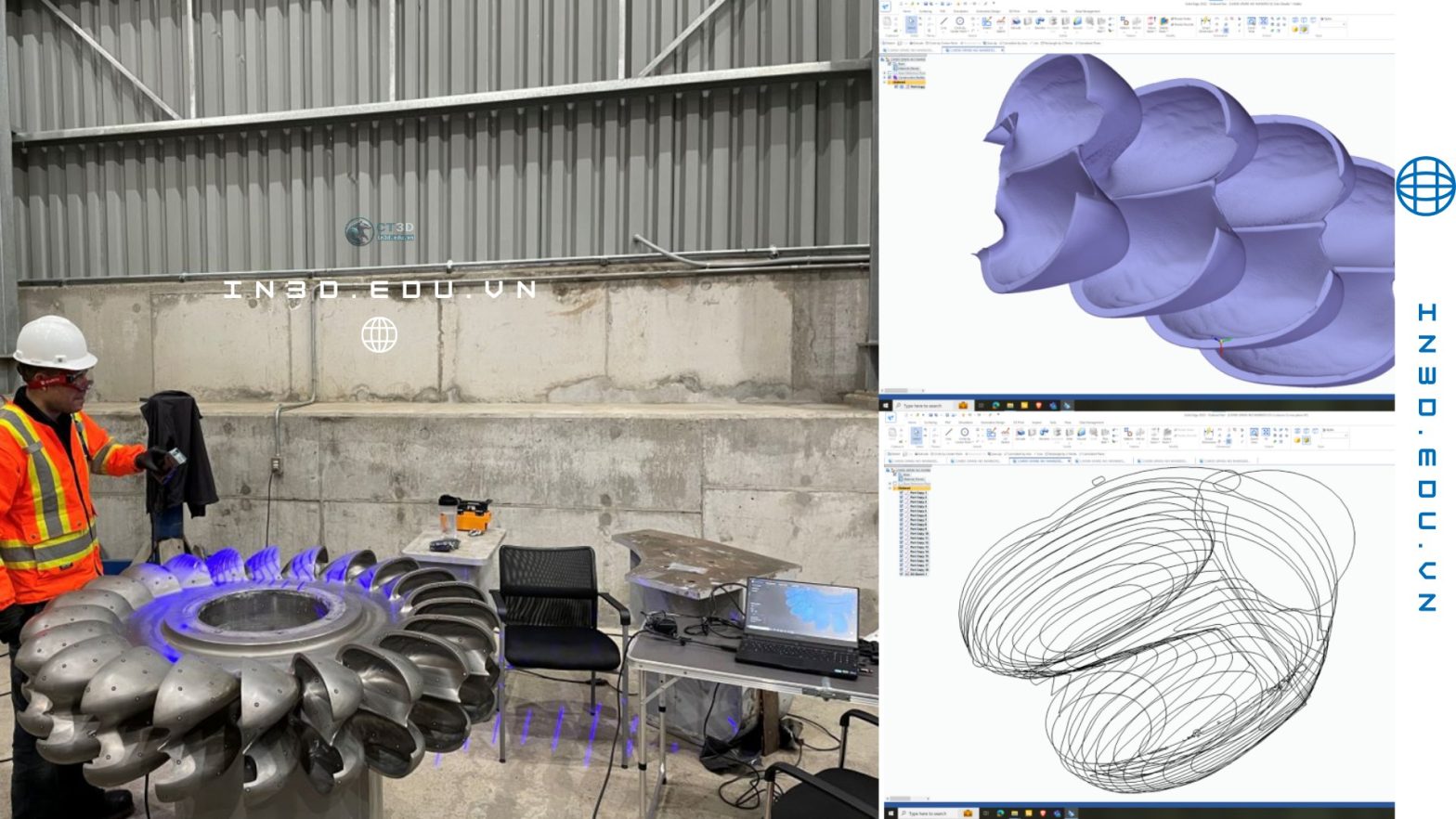 Reverse Engineering từ dữ liệu Scan 3D: Mesh to CAD chi tiết cho kỹ sư
