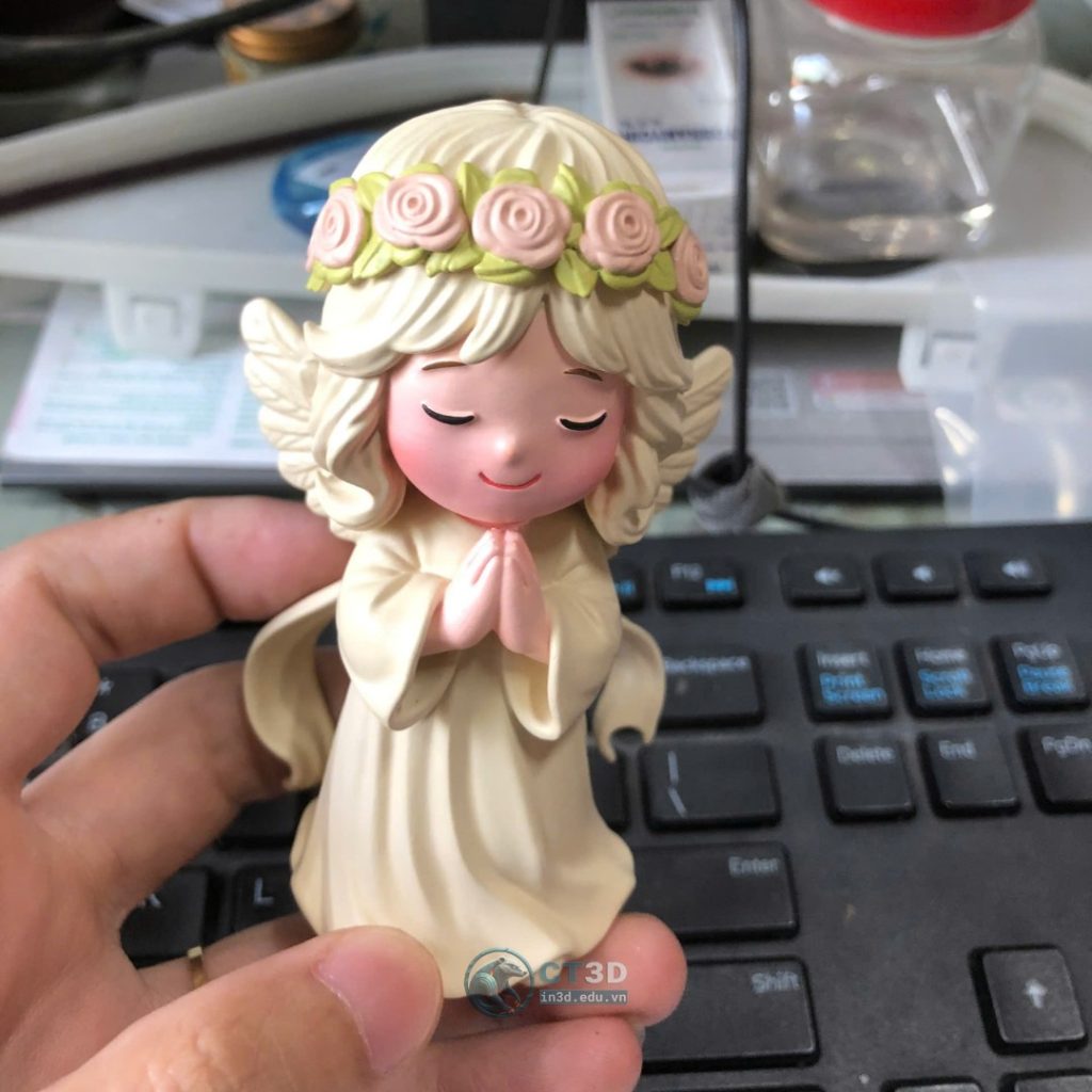 In 3D và vẽ màu theo yêu cầu của khách hàng tạo mẫu nhanh CT3D