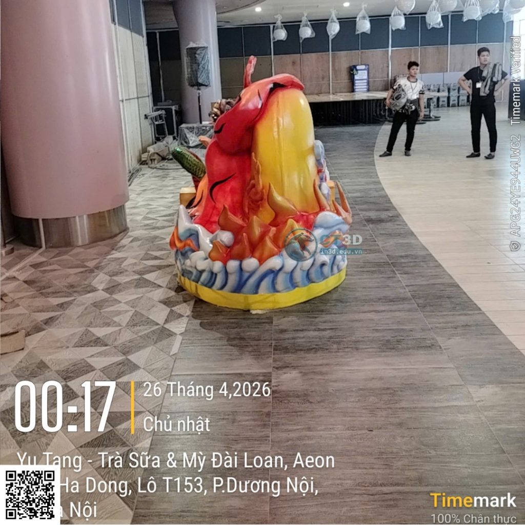 Dự án mô hình poly resin xuyên sáng khổng lồ tại Hà Nội là một trong những hạng mục tiêu biểu trong lĩnh vực decor sự kiện – quảng cáo – trưng bày thương mại cao cấp, yêu cầu kết hợp đồng thời giữa thiết kế 3D, vật liệu đặc biệt và hệ thống chiếu sáng tích hợp.