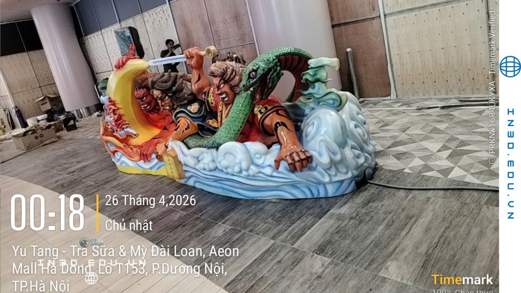 Dự án mô hình poly resin xuyên sáng khổng lồ tại Hà Nội là một trong những hạng mục tiêu biểu trong lĩnh vực decor sự kiện – quảng cáo – trưng bày thương mại cao cấp, yêu cầu kết hợp đồng thời giữa thiết kế 3D, vật liệu đặc biệt và hệ thống chiếu sáng tích hợp.