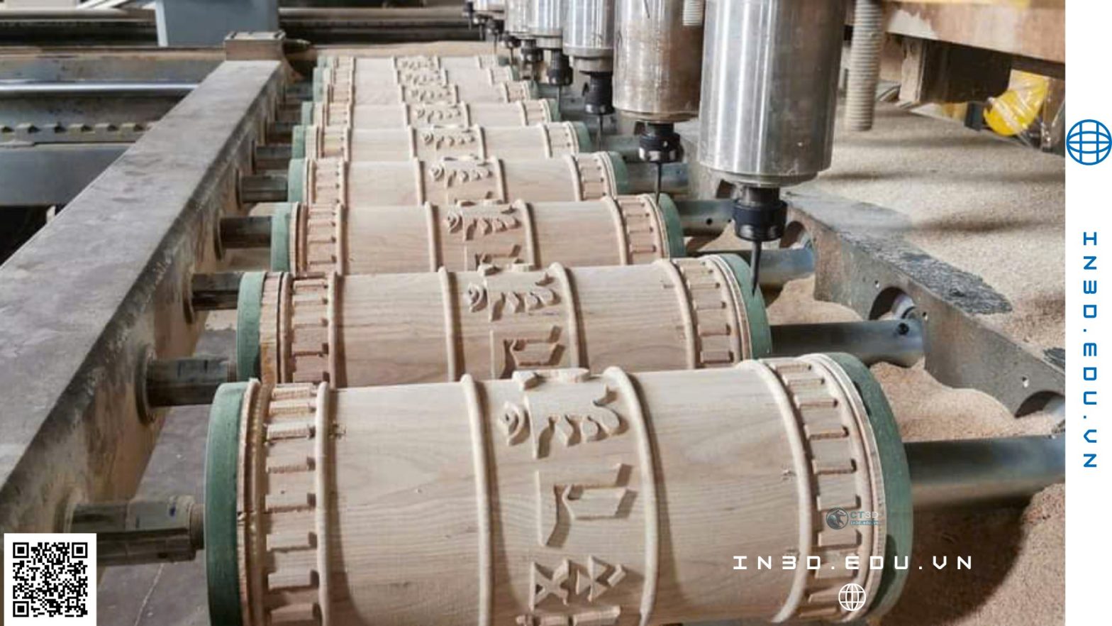 Gia Công CNC Gỗ & Điêu Khắc – Tiện Gỗ Theo Yêu Cầu TPHCM & Hà Nội | Báo Giá Nhanh, Sản Xuất Chuẩn CNC CLC