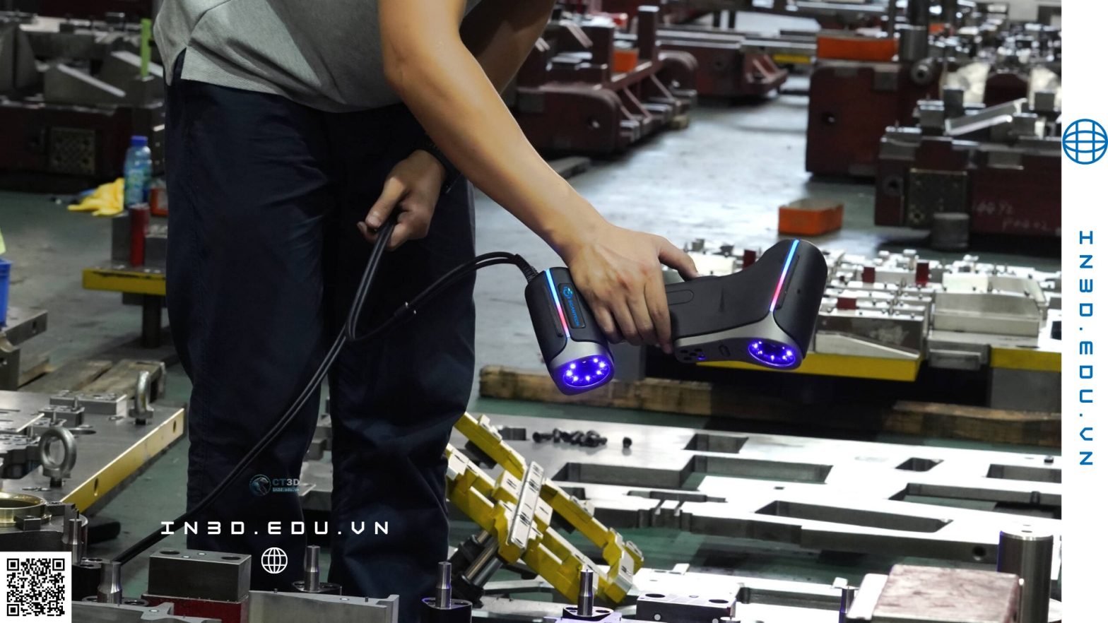 Dịch Vụ Scan 3D Cơ Khí – Thiết Kế Ngược, Kiểm Tra Sai Số, Xuất File STEP/IGES