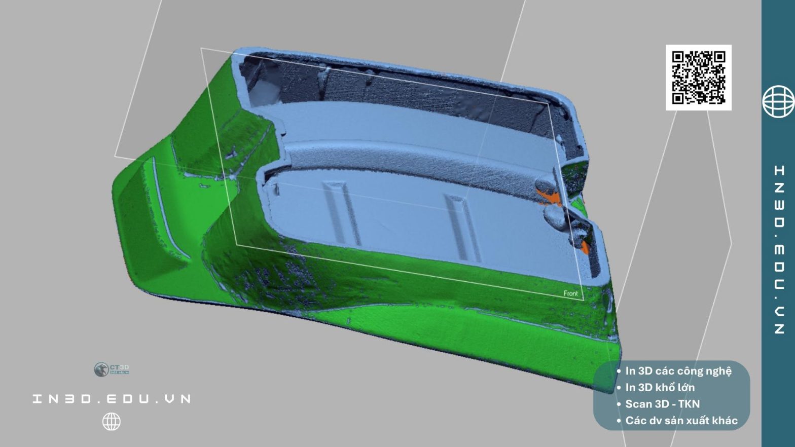 Quy trình báo giá và thực hiện đơn hàng scan 3d (quét 3d) và thiết kế tại CT3D