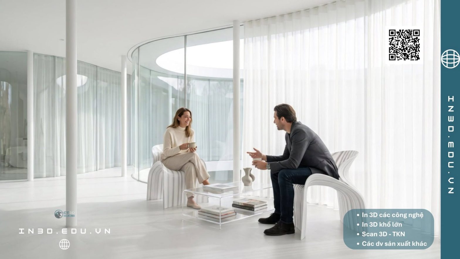 In 3D Rác Thải Nhựa: Khi Rác Được Hồi Sinh Thành Sản Phẩm | Câu Chuyện Echo Chair & Kinh Tế Tuần Hoàn