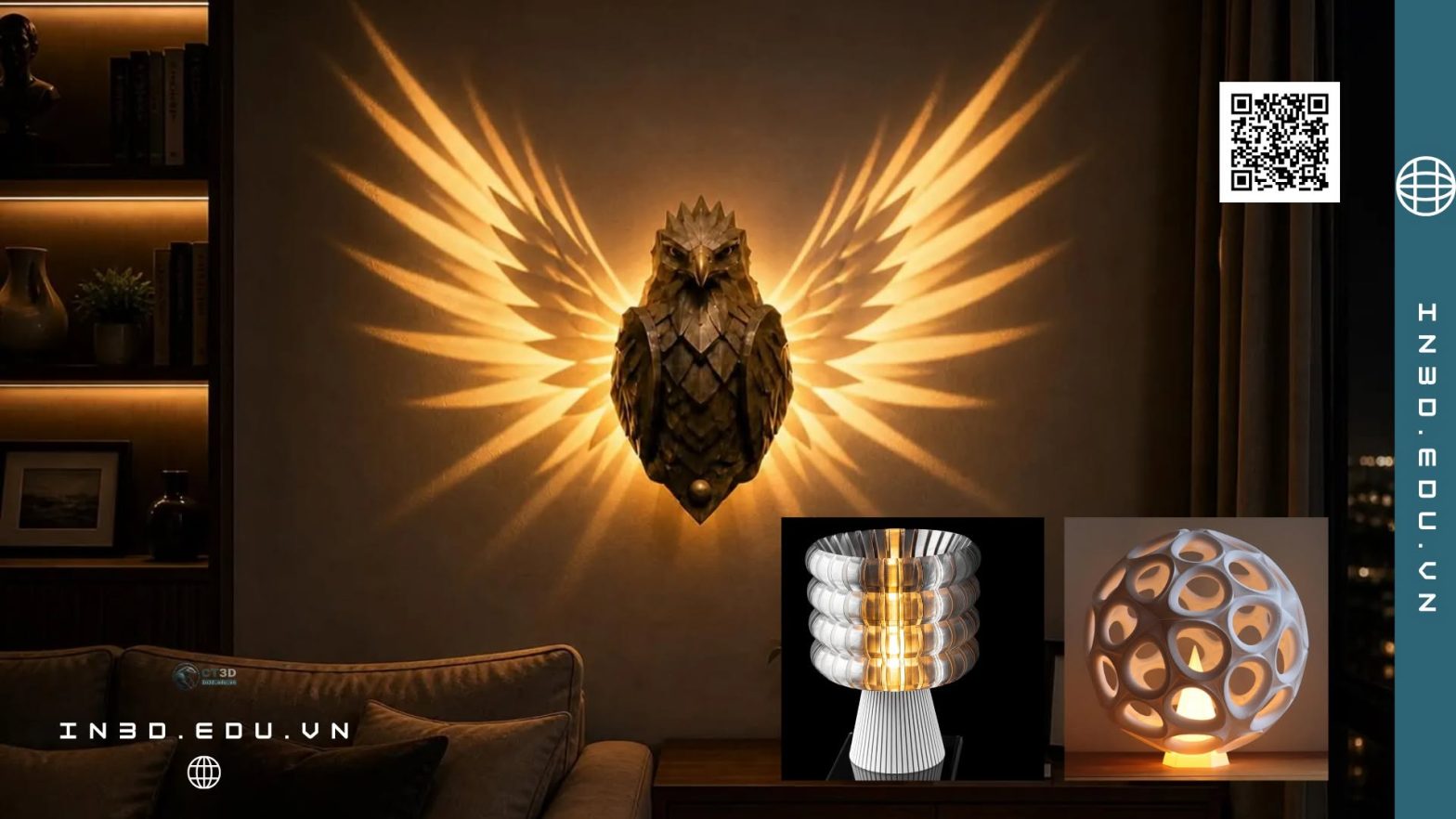 11 mẫu đèn in 3D được bán nhiều trên các trang TMDT quốc tế